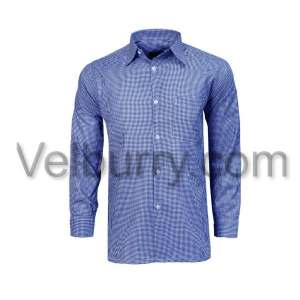Blue Check Shirt for Boy's