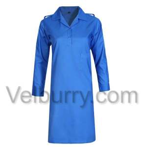 Blue & White Ladies Collar - Uniform for Girl's