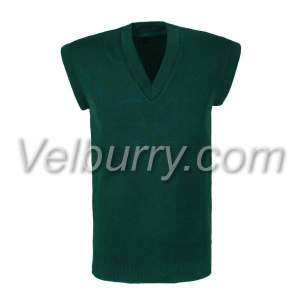 Green Dot Public School - Sleeveless Sweater For Girls & Boys