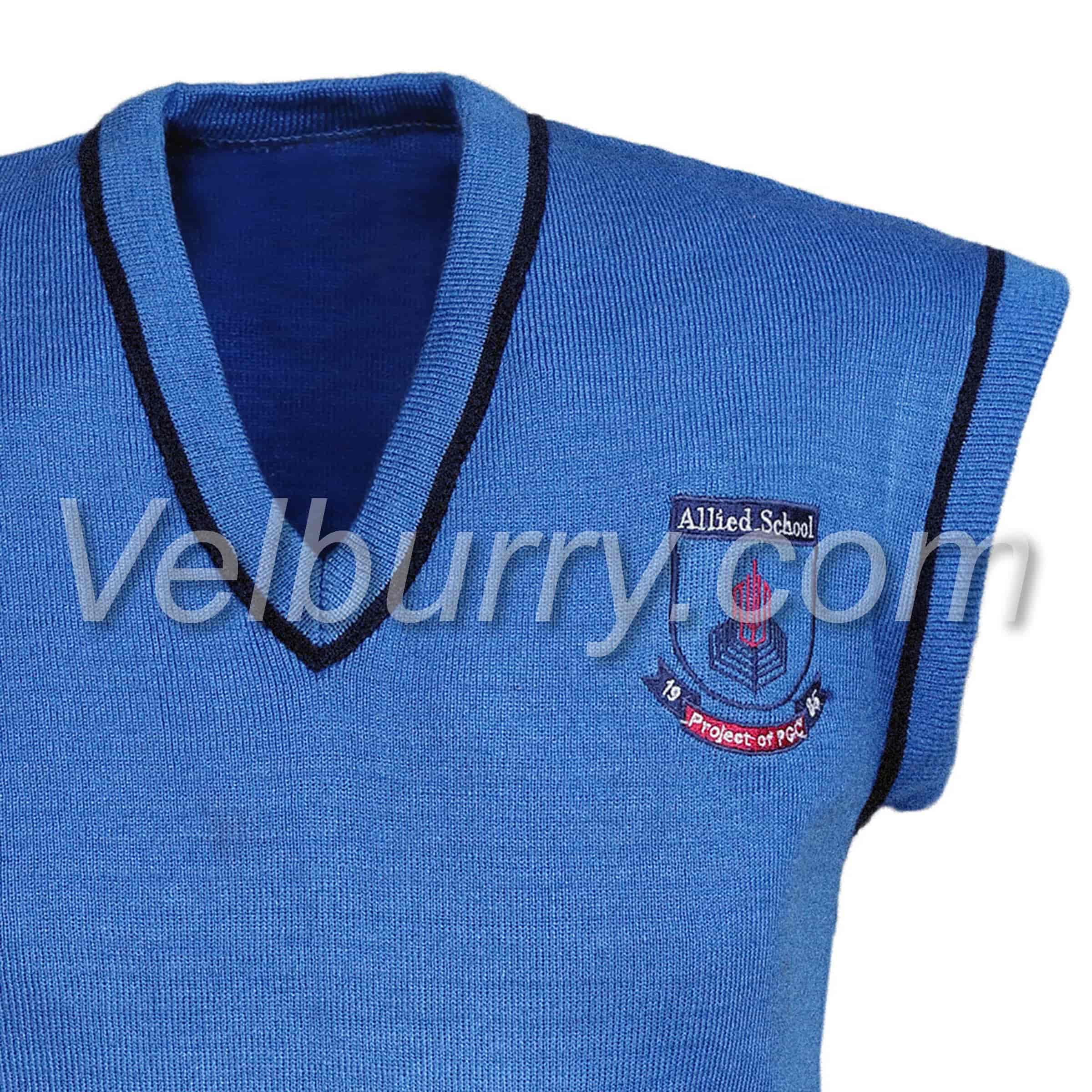 Allied School sleeveless sweater For Boys & Girls