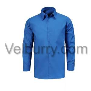 School Blue Shirt for Boy's